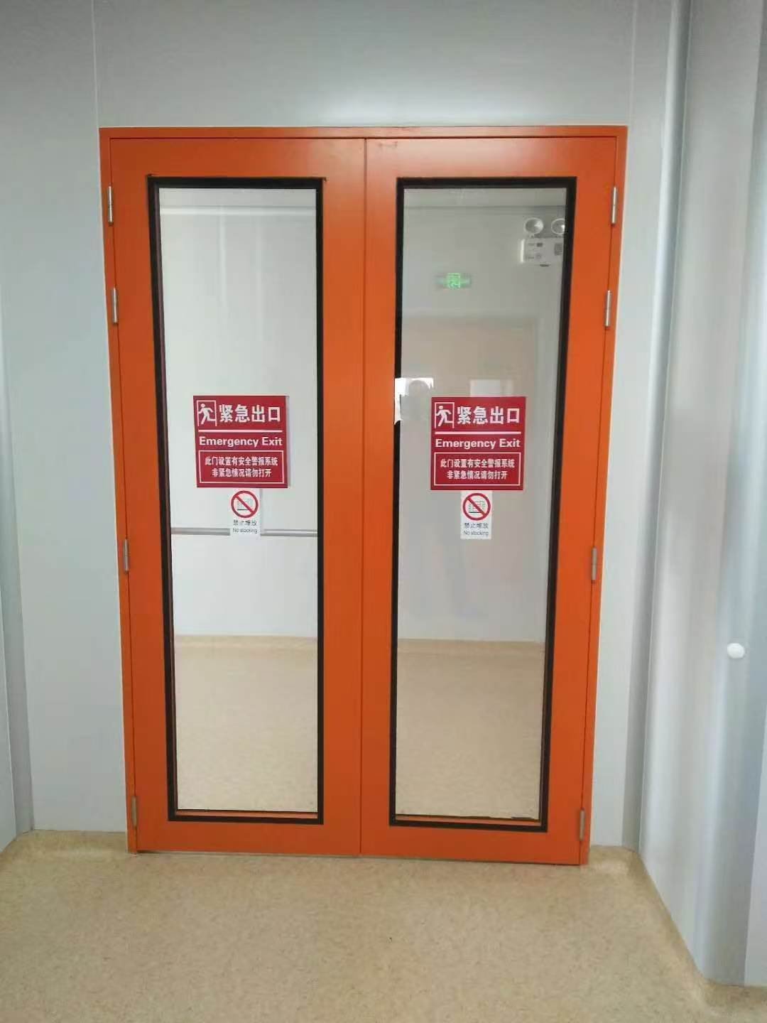 钢质双开紧急出口门 橙色