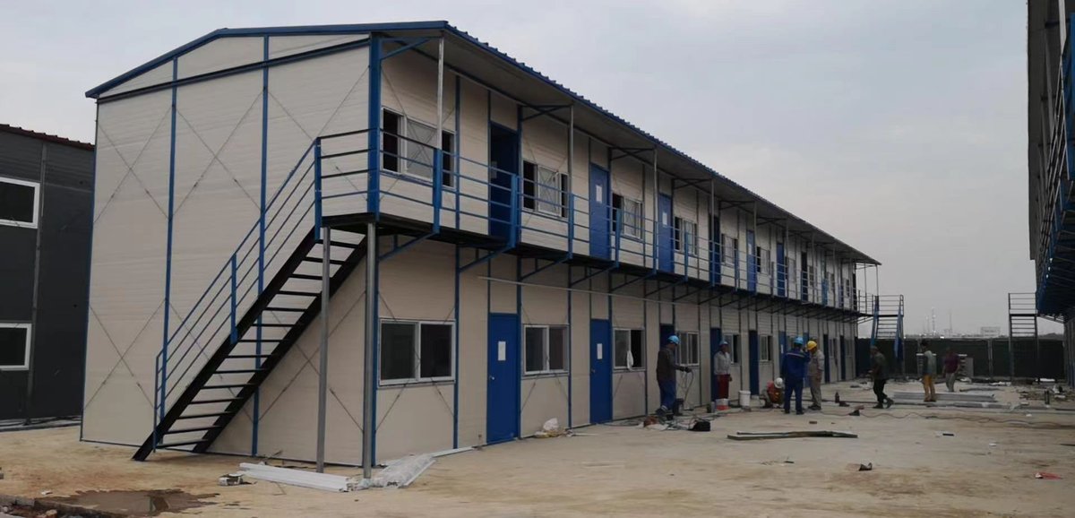 安尔宜科技 双层活动板房工地办公宿舍